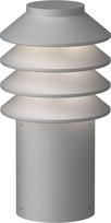 Louis Poulsen Sodo lempa Bysted LED 2700K su pagrindo laikikliu be adapterio pilkos spalvos S