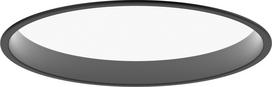 Louis Poulsen Šviestuvas Circle Recessed LED 3000K juodos spalvos 45,6 cm