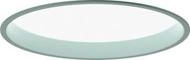 Louis Poulsen Šviestuvas Circle Recessed LED 3000K žalsvos spalvos 45,6 cm