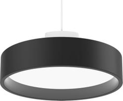 Louis Poulsen Pakabinamas šviestuvas Circle Suspended LED 3000K juodos spalvos 45,6 cm