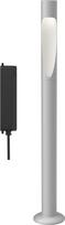 Louis Poulsen Sodo lempa Flindt LED 3000K su inkariniu tvirtinimu ir adapteriu pilkos spalvos 69,5 cm