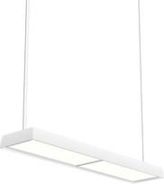 Louis Poulsen Pakabinamas šviestuvas Slim Box Suspended LED 3000K su opaliniu difuzoriumi su Dali apšvietimo valdymo sistema baltos spalvos