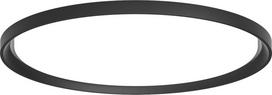 Louis Poulsen Šviestuvas Slim Round Recessed LED 3000K su opaliniu difuzoriumi su Dali apšvietimo valdymo sistema juodos spalvos 25 cm