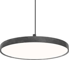 Louis Poulsen Pakabinamas šviestuvas Slim Round Suspended LED 3000K su opaliniu difuzoriumi su Dali apšvietimo valdymo sistema aluminio spalvos 68 cm