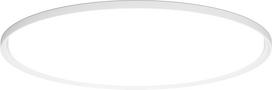 Louis Poulsen Šviestuvas Slim Round Recessed LED KA su opaliniu difuzoriumi su Dali apšvietimo valdymo sistema baltos spalvos 44 cm