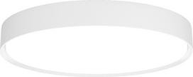 Louis Poulsen Šviestuvas Slim Round Surface LED KA su opaliniu difuzoriumi su Dali apšvietimo valdymo sistema baltos spalvos 44 cm