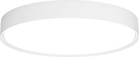 Louis Poulsen Šviestuvas Slim Round Semi Recessed LED 4000K HO su prizminiu difuzoriumi su Dali apšvietimo valdymo sistema baltos spalvos 44 cm