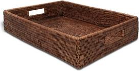 Decor Walther Vonios padėklas Basket gilios formos tamsios spalvos 45 cm