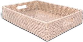Decor Walther Vonios padėklas Basket gilios formos šviesios spalvos 45 cm