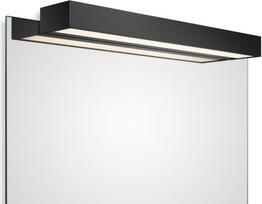Decor Walther Veidrodžio šviestuvas Box Clip On LED matinės juodos spalvos 60 cm