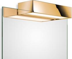 Decor Walther Veidrodžio šviestuvas Box Clip On LED 2700K aukso spalvos 25 cm