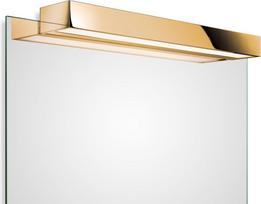Decor Walther Veidrodžio šviestuvas Box Clip On LED aukso spalvos 60 cm