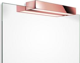 Decor Walther Veidrodžio šviestuvas Box Clip On LED 2700K rožinio aukso spalvos 40 cm