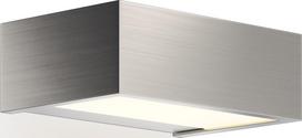 Decor Walther Sieninis šviestuvas Box LED nikelio spalvos 15 cm