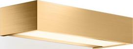 Decor Walther Sieninis šviestuvas Box LED matinės auksinės spalvos 25 cm