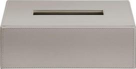 Decor Walther Servetėlių dėžutė Brownie taupe spalvos 12 x 24 cm