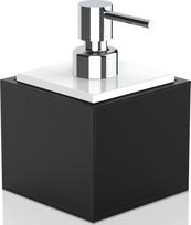 Decor Walther Muilo dozatorius Brownie su chromine pompa juodos ir baltos spalvos