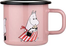 Muurla Puodelis Muurla Retro Muminukai Muminuko Mama rožinės spalvos 370 ml