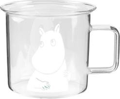 Muurla Puodelis Muurla Muminukai Muminukas stiklinis skaidraus paviršiaus 350 ml