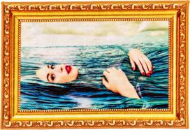 Seletti Vonios kilimėlis Toiletpaper Sea Girl stačiakampio formos 60 x 90 cm