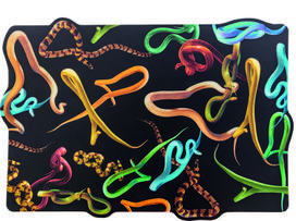 Seletti Stalo kilimėlis Toiletpaper Snakes iš kamštinės lentos 45 cm