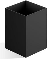 Decor Walther Vonios reikmenų dėžutė Corner matinės juodos spalvos 9 cm