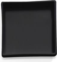 Decor Walther Vonios padėklas Porzellan kvadratinės formos juodos spalvos 11 cm