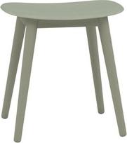 Muuto Taburetė Fiber pilkos ir žalios spalvos