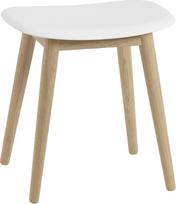 Muuto Taburetė Fiber baltos spalvos