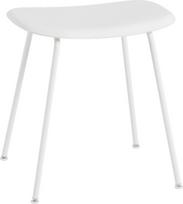 Muuto Taburetė Fiber Tube baltos spalvos