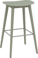 Muuto Baro kėdė Fiber pilkos ir žalios spalvos 75 cm