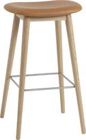 Muuto Baro kėdė Fiber Refine Leather Cognac su apmušalu 75 cm