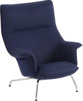 Muuto Fotelis Doze Balder 782 su apmušalu chromuotos kojos