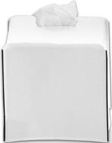 Decor Walther Servetėlių dėžutė Nappa kvadratinės formos baltos spalvos 14 cm