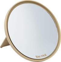 Design Letters Kosmetinis veidrodis Mirror Mirror You Rock bežinės spalvos