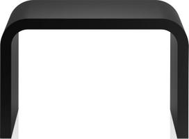 Decor Walther Vonios staliukas Stone matinės juodos spalvos 24,5 cm