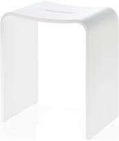 Decor Walther Vonios staliukas Stone matinės baltos spalvos 46 cm