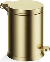 Decor Walther Vonios šiukšliadėžė Classic Soft Close matinės auksinės spalvos 28,5 cm