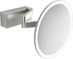 Decor Walther Didinamasis x5 kosmetinis veidrodis Vision su pakabinimu ant sienos matinio plieno