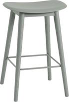 Muuto Taburetė Fiber pilkos ir žalios spalvos 65 cm