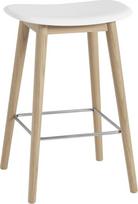Muuto Taburetė Fiber baltos spalvos 65 cm