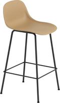 Muuto Taburetė Fiber Tube su atlošu ochros spalvos 65 cm