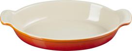 Le Creuset Kepimo forma Heritage ovalios formos liepsnojančios oranžinės spalvos 28 cm