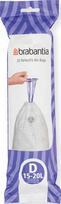 Brabantia Šiukšlių maišai Brabantia PerfectFit dydis D 15-20 l 120 vnt.