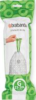 Brabantia Šiukšlių maišai Brabantia PerfectFit dydis G 23-30 l 120 vnt.