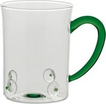 Zafferano Puodelis Patèa stiklinis žalios spalvos 510 ml