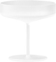 Ferm Living Šampano taurės Ripple matinio paviršiaus 2 vnt.