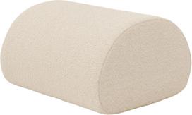 Ferm Living Sodo pufas Rouli Bouclé balkšvos spalvos