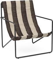 Ferm Living Kėdė Desert Chocolate juodas rėmas