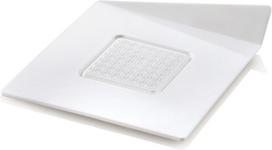 Silikomart Padėkliukai tortams Silikomart kvadratinės formos baltos spalvos 8,3 cm 100 vnt.